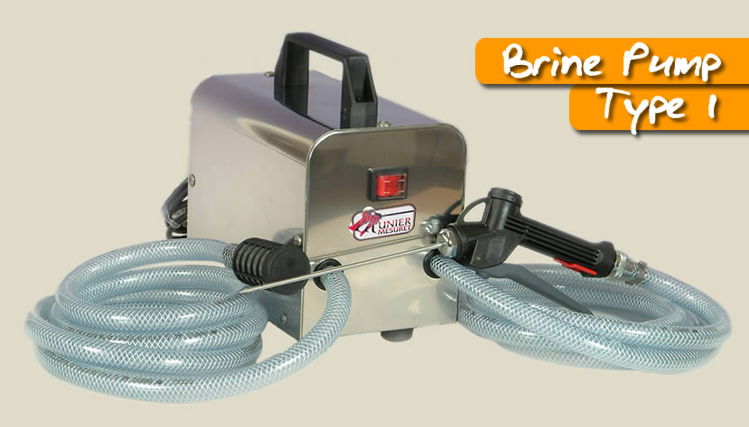 Brine Injector Pump : électric - Type 1