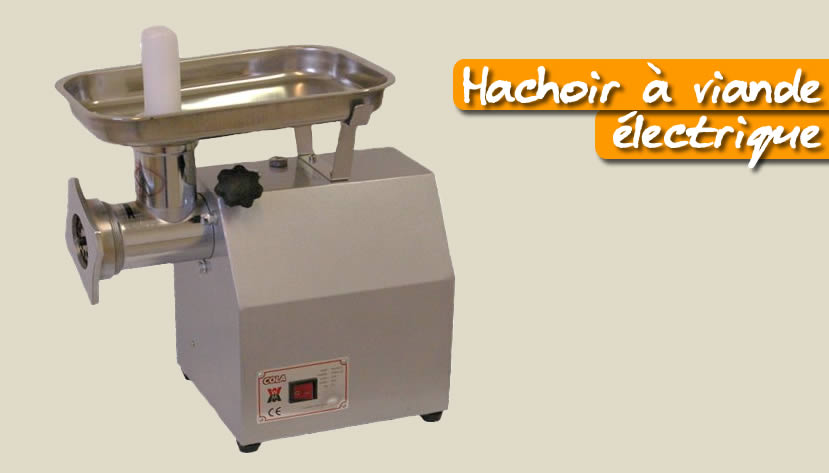 Hachoir à viande électrique