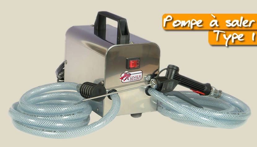 Pompe à saler : électrique - Type 1