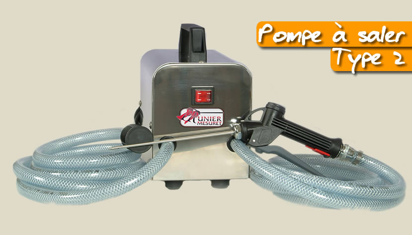 Pompe à saler : électrique - Type 2