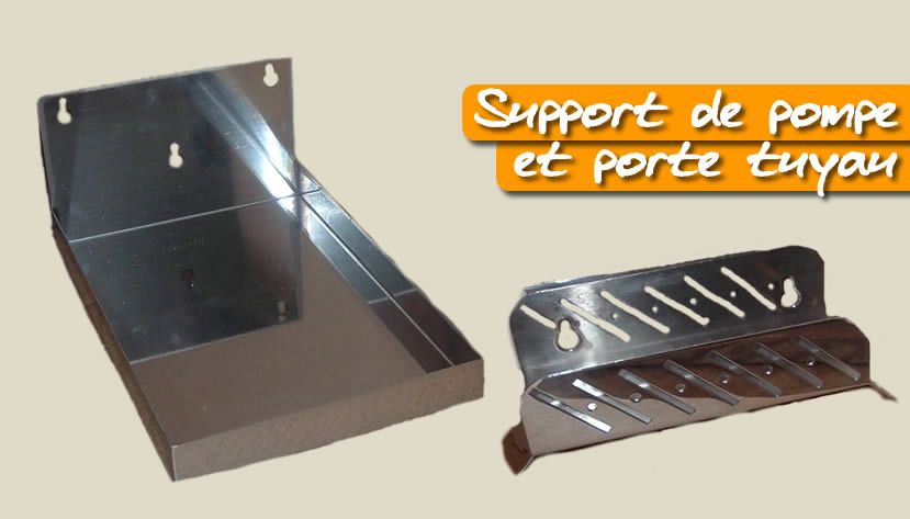 Support de pompe et porte tuyau
